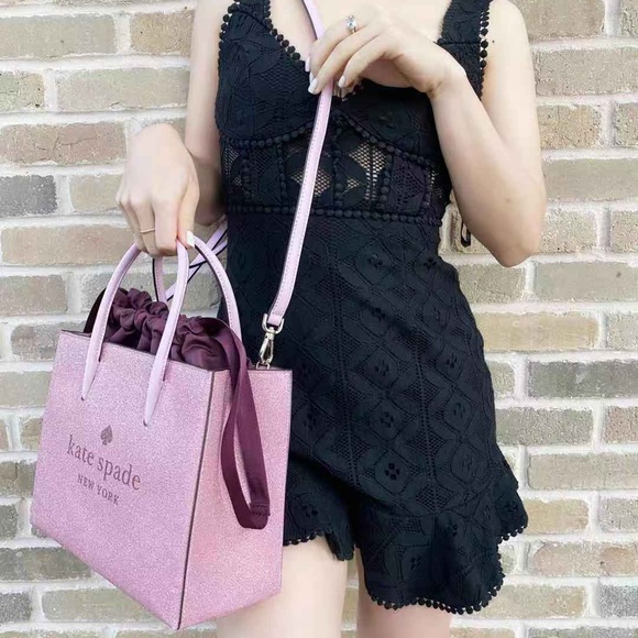 NWT Kate Spade ♠️ Glitter ✨ Shopper Tote - Picture 2 of 3